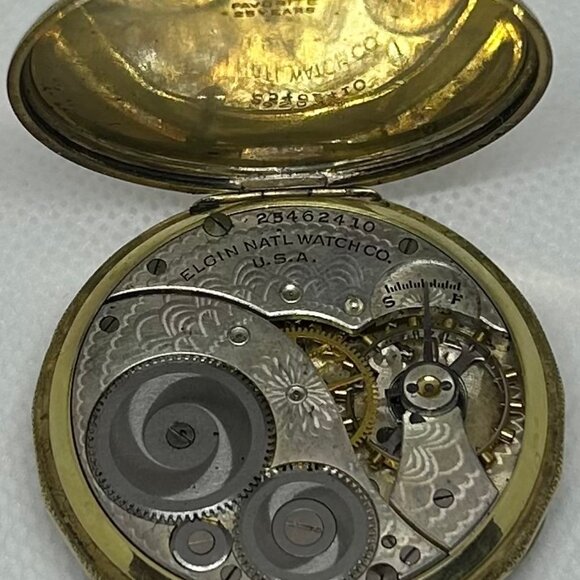 Elgin Other - Elgin open face Vintage Pocket watch 1923